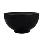 Table Basse Royal Hampton Moderne, 30 Pouces, Forme Tambour Rond, Bois de Mangue Massif