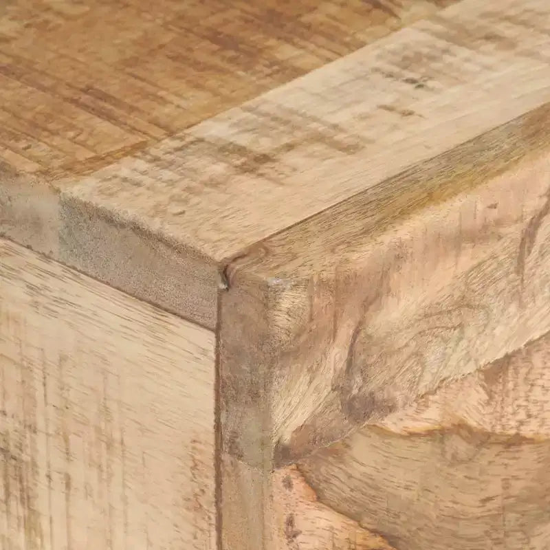 Table d'appoint Petite En bois de manguier massif marron durable