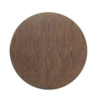 Table à manger ronde pour 4 personnes, table de cuisine de ferme, table de salle à manger ronde en bois