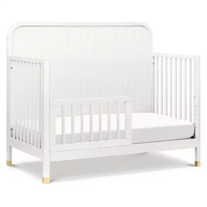 Lit de bébé convertible 4-en-1 Brimsley Tambour de Namesake - Blanc chaud