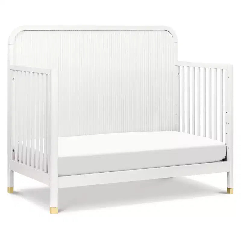 Lit de bébé convertible 4-en-1 Brimsley Tambour de Namesake - Blanc chaud