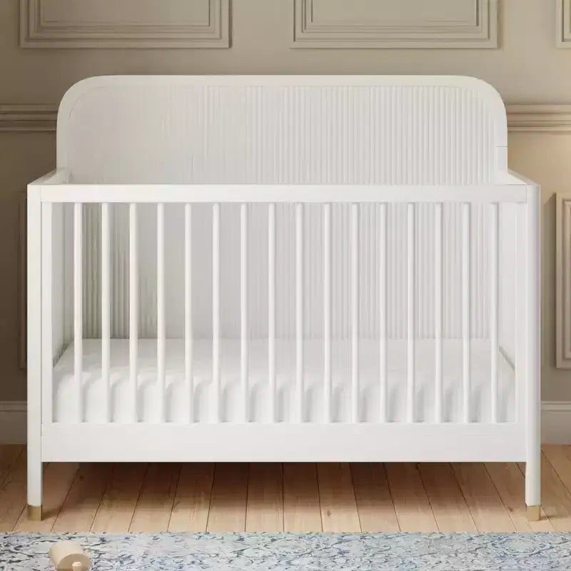 Lit de bébé convertible 4-en-1 Brimsley Tambour de Namesake - Blanc chaud