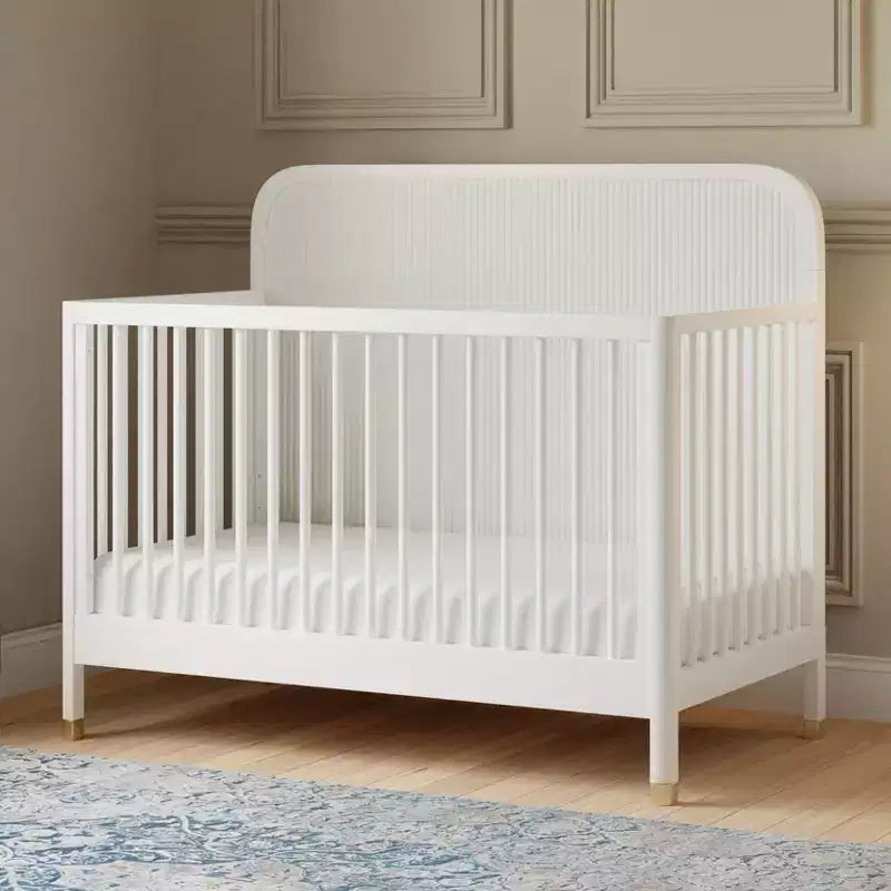 Lit de bébé convertible 4-en-1 Brimsley Tambour de Namesake - Blanc chaud