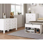 Banc de rangement pour chaussures avec coussin, Banc d'entrée avec rangement à couvercle pour couloir et salon
