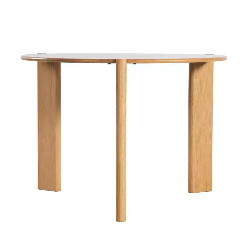Table à manger ronde noire de 42 pouces, convient pour plusieurs personnes mangeant en même temps, idéale pour les salles à manger et les salons