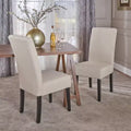 Christopher Knight Home Brooks Modern Upholstered Dining Chairs (Set of 2)