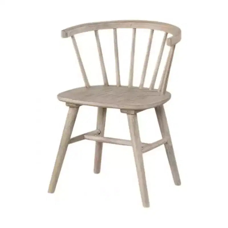 Lot de 2 chaises de salle à manger Royal Hampton, dossier à barreaux et pieds Shaker, bois noir