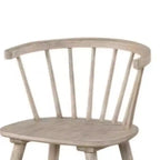 Lot de 2 chaises de salle à manger Royal Hampton, dossier à barreaux et pieds Shaker, bois noir