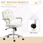 Joli fauteuil de bureau, chaise de bureau en tissu velours capitonné, chaise d'ordinateur pivotante
