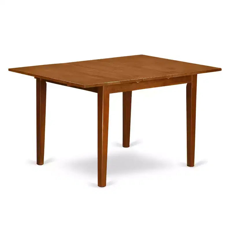 Ensemble de salle à manger moderne - Table de cuisine 7 pièces avec chaises - Table rectangulaire de 36x54 pouces et sièges en similicuir