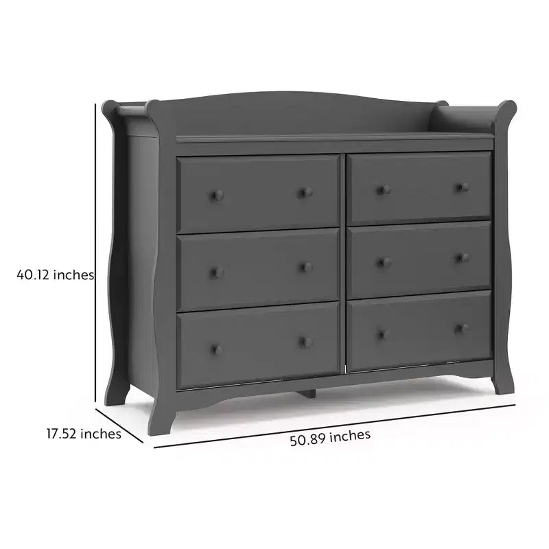 Commode double 6 tiroirs Avalon de Storkcraft