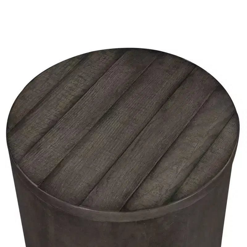 Table d'appoint ronde Liberty Furniture, style campagne moderne