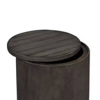 Table d'appoint ronde Liberty Furniture, style campagne moderne