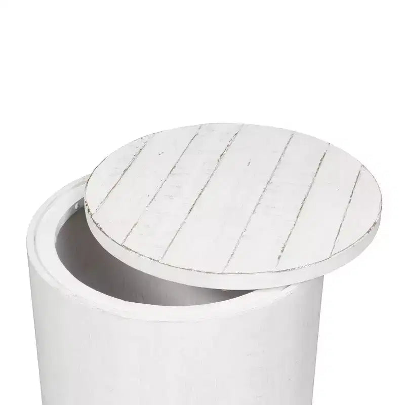 Table d'appoint ronde Liberty Furniture, style campagne moderne