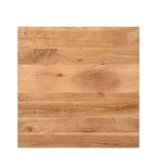 Table d'appoint d'angle moderne en bois massif Jofran, Lux