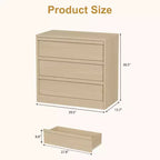 Commode 4 tiroirs pour chambre à coucher, table de chevet 4 tiroirs de rangement spacieux, petite commode de rangement moderne pour salon
