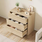 Commode 4 tiroirs pour chambre à coucher, table de chevet 4 tiroirs de rangement spacieux, petite commode de rangement moderne pour salon