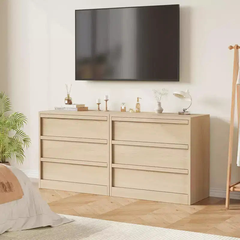 Commode 4 tiroirs pour chambre à coucher, table de chevet 4 tiroirs de rangement spacieux, petite commode de rangement moderne pour salon