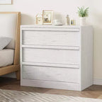 Commode 4 tiroirs pour chambre à coucher, table de chevet 4 tiroirs de rangement spacieux, petite commode de rangement moderne pour salon