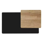 Table basse gigogne de ferme lot de 2, ensemble de tables basses rectangulaires avec rangement pour le salon