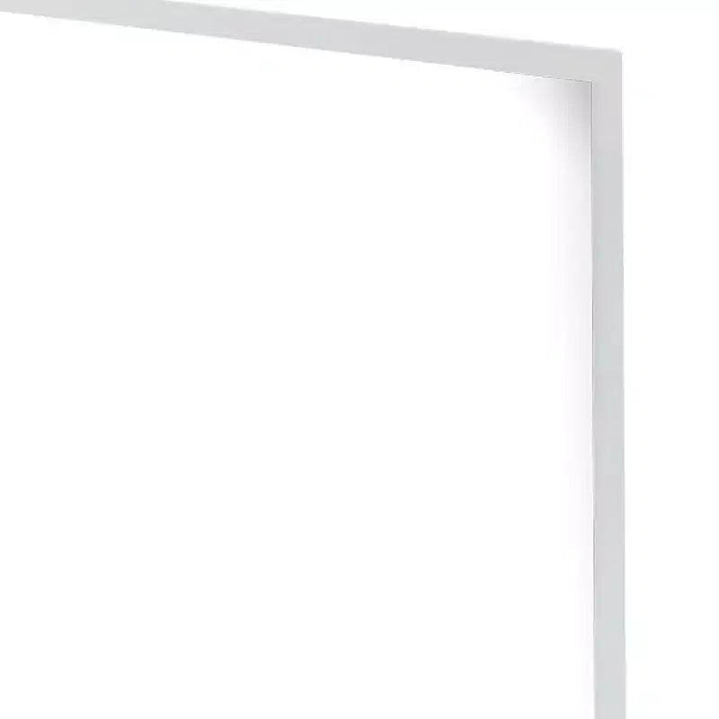 Miroir de commode Royal Hampton, 40 po, Bois taupe clair élégant, Design sans cadre