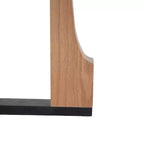 Ensemble de salle à manger moderne 5 pièces Christopher Knight Home Dara en bois d'hévéa avec table ronde et chaises rembourrées