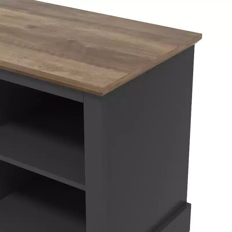 Meuble TV Galano avec rangement à porte découpée 68,2 L 17,1 P 23,7 H
