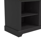 Meuble TV Galano avec rangement à porte découpée 68,2 L 17,1 P 23,7 H
