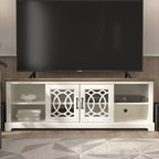 Meuble TV Galano avec rangement à porte découpée 68,2 L 17,1 P 23,7 H