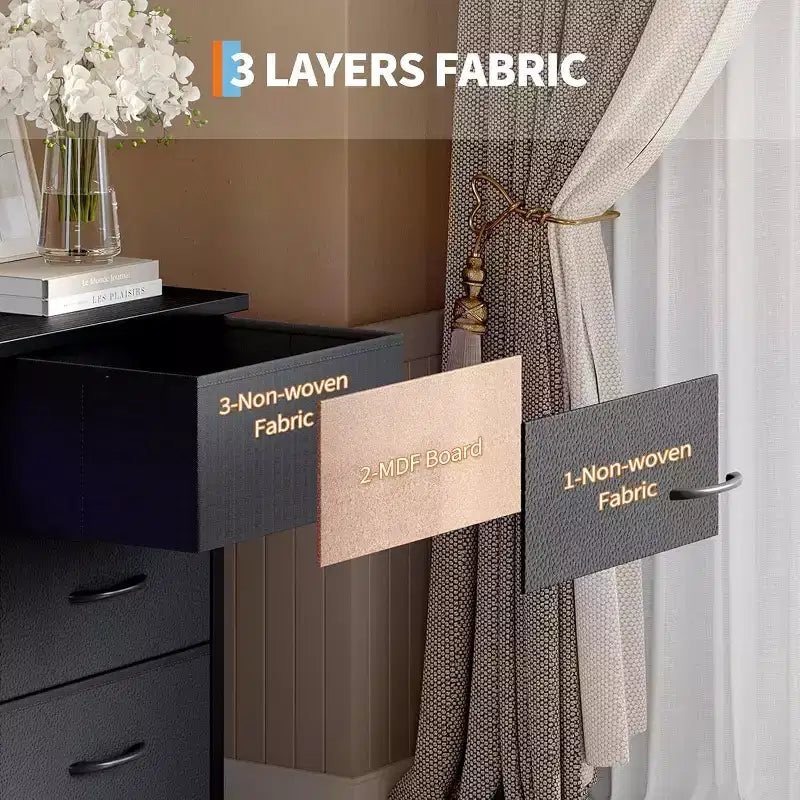 Meuble TV pour téléviseurs de 65, 70, 75 pouces, commode longue à 10 tiroirs avec prises électriques et lumières LED, meuble TV de 160 cm avec tiroirs de rangement