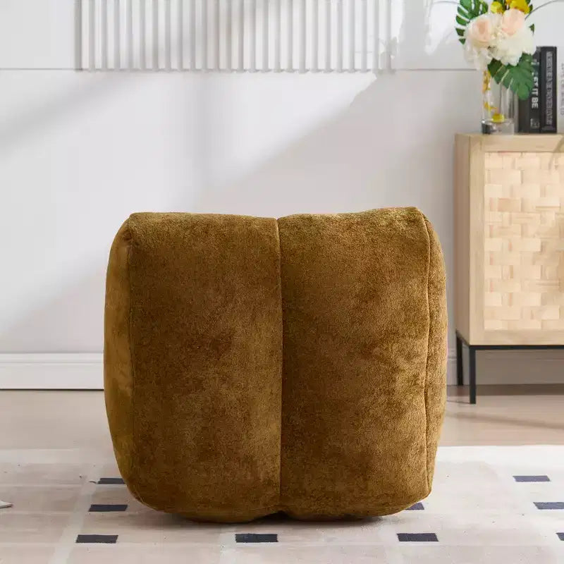 Chaise longue pour le yoga, fauteuil déhoussable en forme de S, chaise longue confortable remplie d'éponge douce, canapé de lecture sans armature pour salon et chambre à coucher