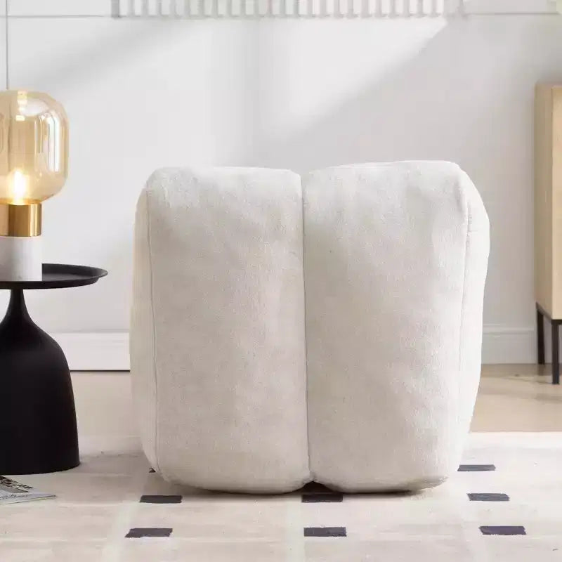 Chaise longue pour le yoga, fauteuil déhoussable en forme de S, chaise longue confortable remplie d'éponge douce, canapé de lecture sans armature pour salon et chambre à coucher