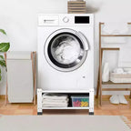 Pieds surélevés pour lave-linge/sèche-linge Garvee, lot de 2, blanc