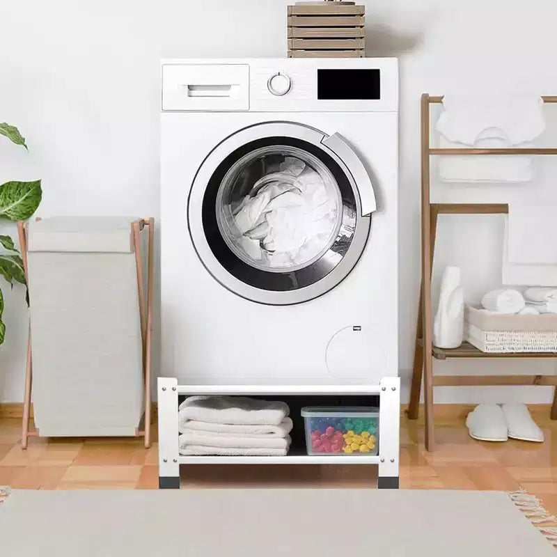 Pieds surélevés pour lave-linge/sèche-linge Garvee, lot de 2, blanc