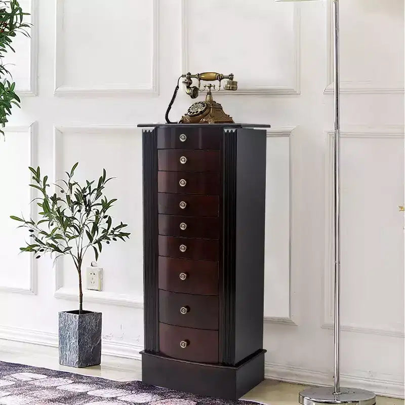 Coffret à bijoux autoportant de 16,9'' de large