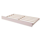 Lit de repos capitonné en polaire pelucheuse Luxystar, taille double, avec lumière LED et lit gigogne