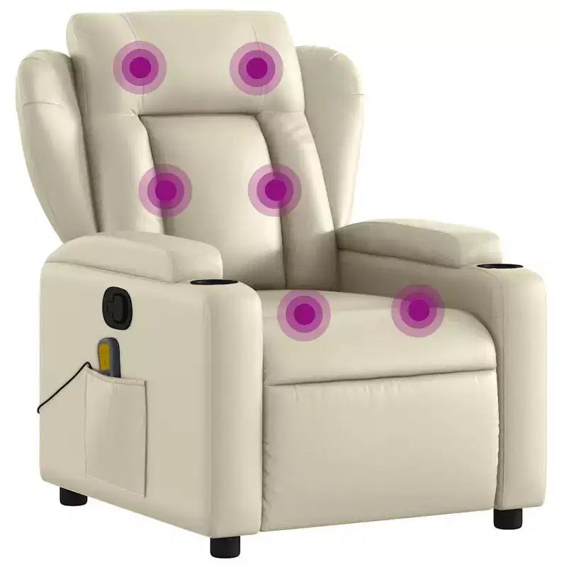 vidaXL Fauteuil inclinable de massage électrique