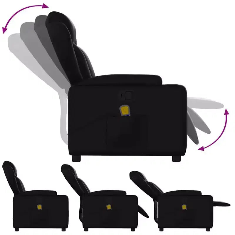 vidaXL Fauteuil inclinable de massage électrique