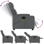 vidaXL Fauteuil inclinable de massage électrique