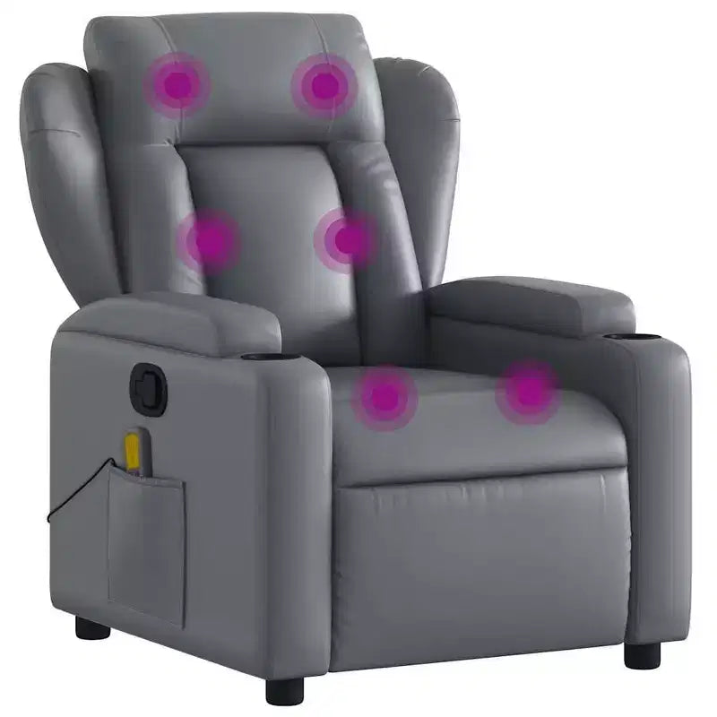 vidaXL Fauteuil inclinable de massage électrique