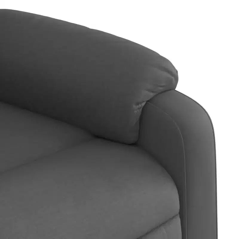 vidaXL Fauteuil inclinable de massage – Dossier inclinable manuel gris clair