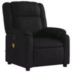 vidaXL Fauteuil inclinable de massage – Dossier inclinable manuel gris clair