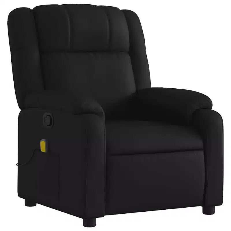 vidaXL Fauteuil inclinable de massage – Dossier inclinable manuel gris clair