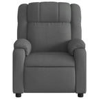 vidaXL Fauteuil inclinable de massage – Dossier inclinable manuel gris clair