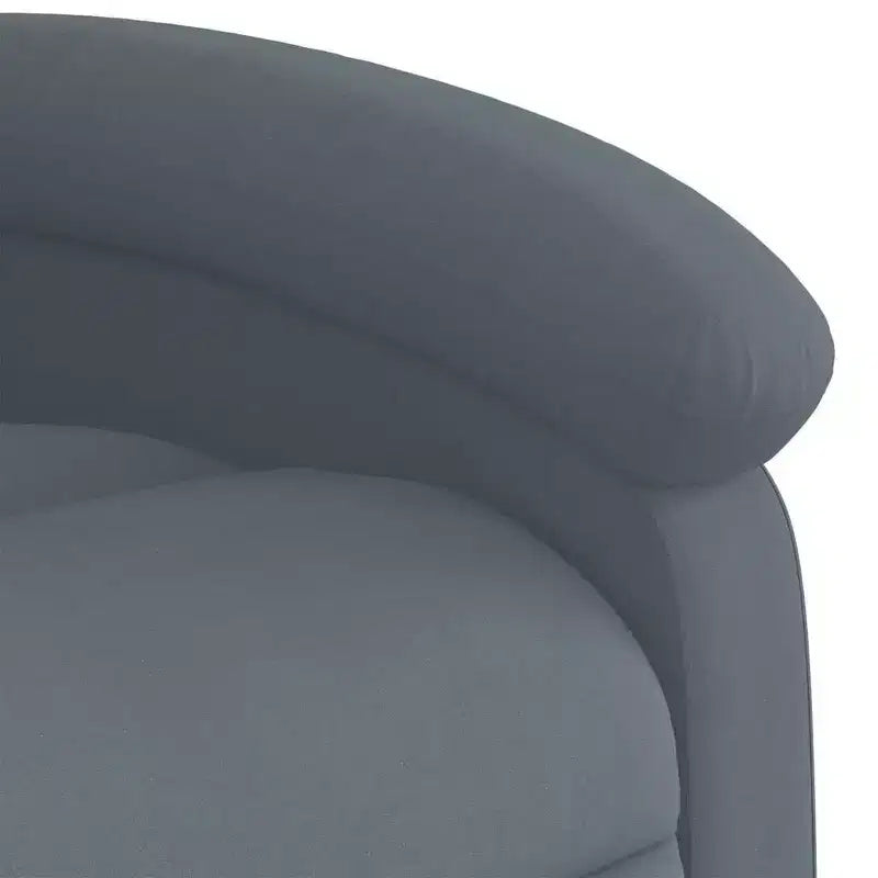 vidaXL Fauteuil inclinable de massage Chaise de cinéma maison Wingback en velours