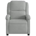 vidaXL Fauteuil inclinable de massage Chaise de cinéma maison Wingback en velours