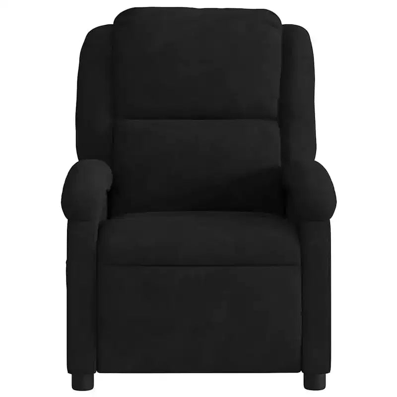 vidaXL Fauteuil inclinable de massage Chaise de cinéma maison Wingback en velours