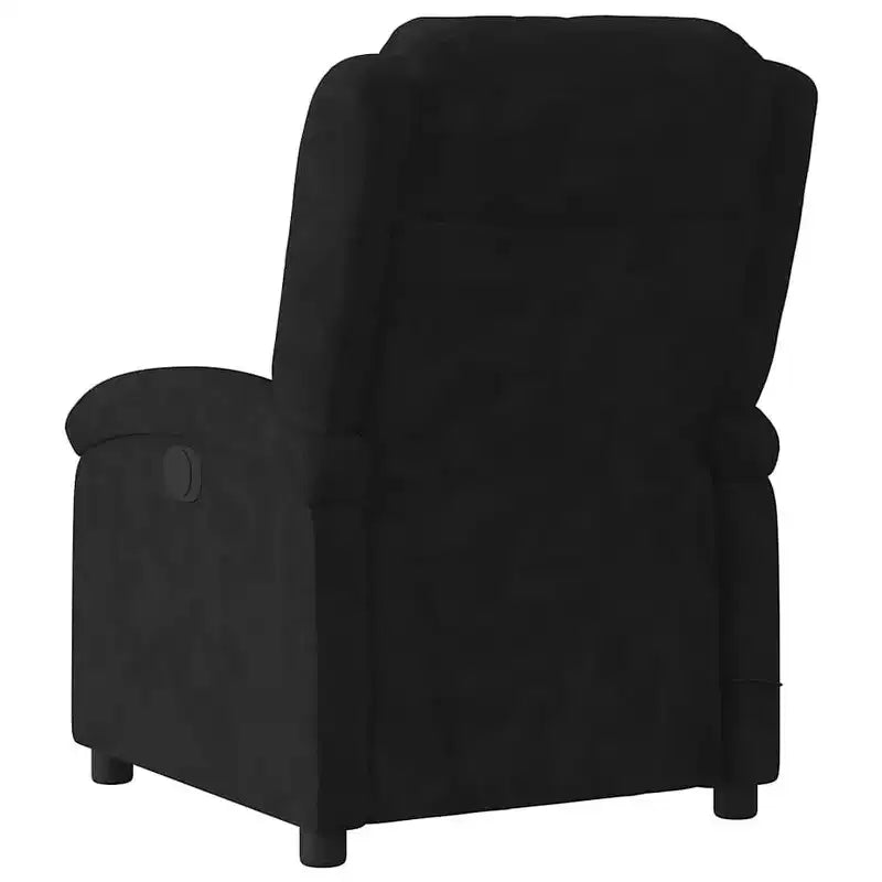 vidaXL Fauteuil inclinable de massage Chaise de cinéma maison Wingback en velours