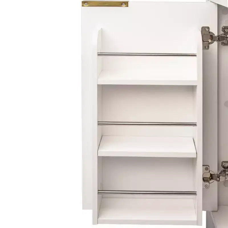 Armoire de cuisine haute de 180 cm avec portes vitrées, meuble de rangement autonome pour cuisine, salle à manger ou salon-Panipeachy