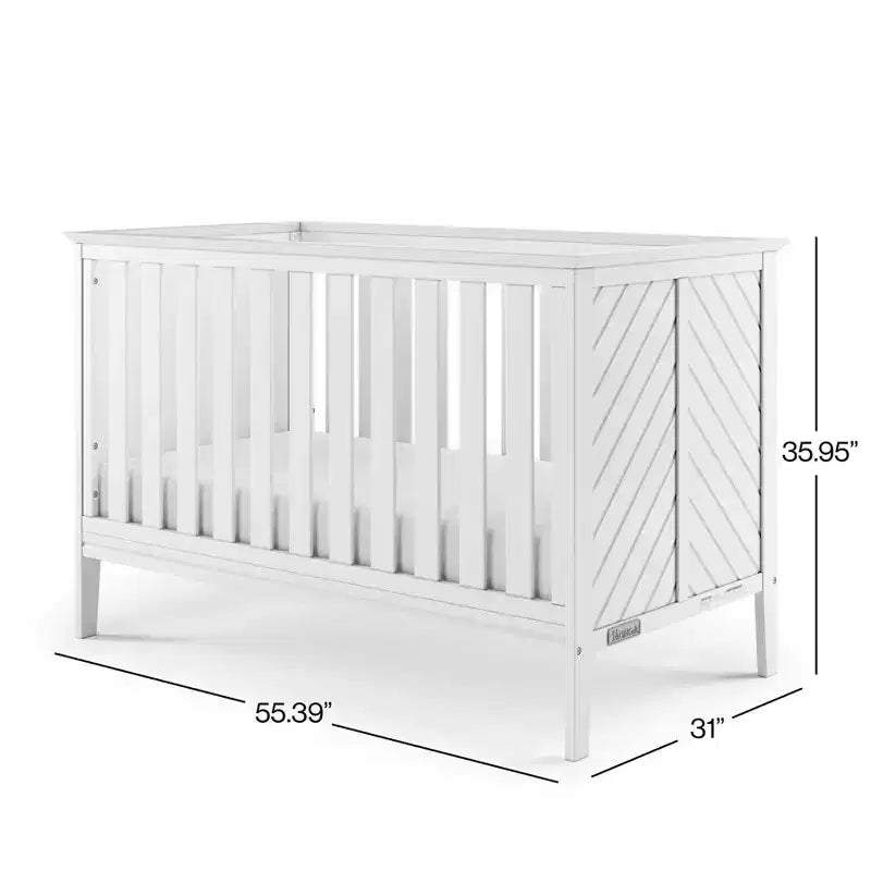 Lit de bébé convertible 3-en-1 Atwood de Child Craft, se transforme en lit de repos, en lit pour tout-petit, 3 positions de matelas, non toxique, fini sécuritaire pour bébé